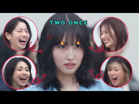 momo getting *roasted* by twice and even staff 😂
