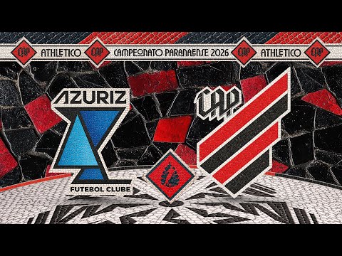 Azuriz x Athletico Paranaense - Paranaense 2026 | 🎥📺 AO VIVO E COM IMAGENS