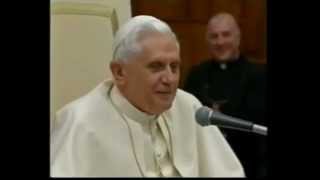 Papież Benedykt XVI opowiada kawał  [POLSKIE NAPISY]