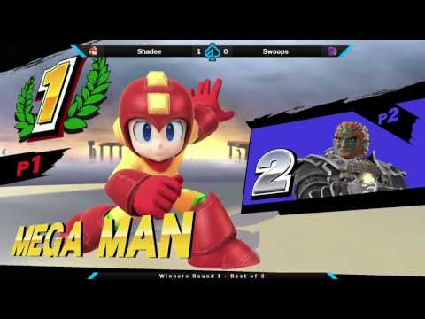 Gambit: Street Fight WR1 - Shadee (Mega Man) vs Swoops (Ganondorf)