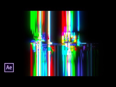 After Effects Tutorial - Super Glitch Text Animation in After Effects