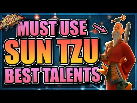 Best Sun Tzu Talents + Guide in Rise of Kingdoms