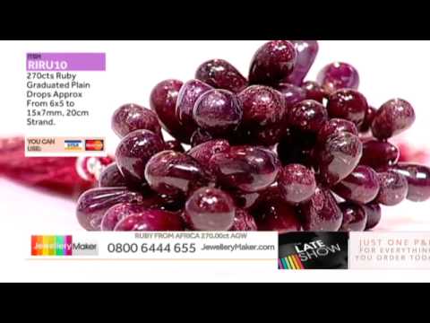 Sterling Silver Stardust Beads on the - JewelleryMaker Late Show 2/9/15