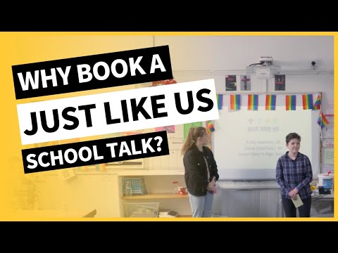 Why book a Just Like Us school talk?