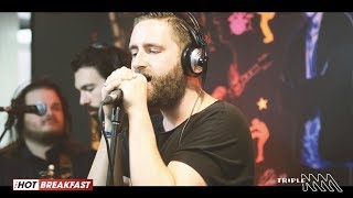 Kingswood - Rolling In The Deep (Adele Cover) | Live From Eddie's Desk! | The Hot Breakfast