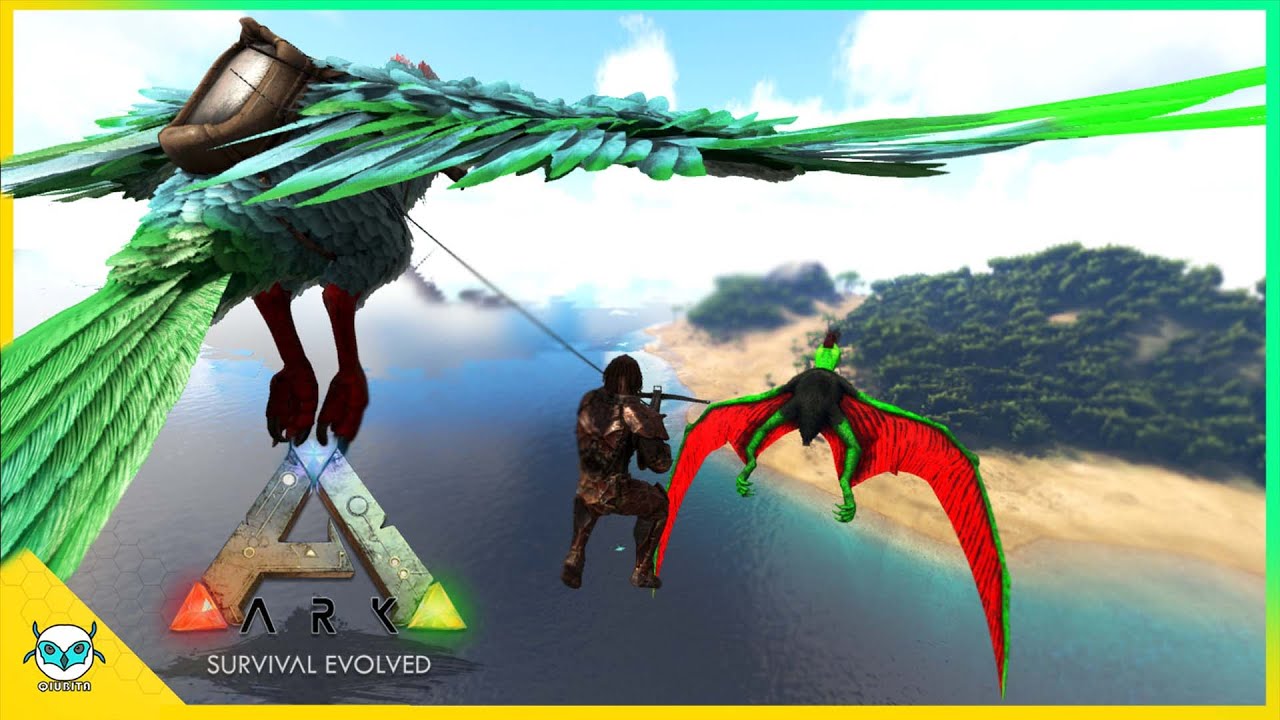 《方舟生存进化》Ark Survival Evolved EP 7 : 风神翼龙，搬迁