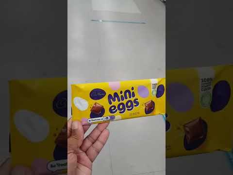 Cadbury mini eggs chocolate bar