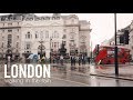 LONDON 4k Walking In The Rain