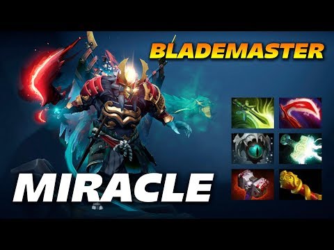 Miracle Blademaster Juggernaut - Dota 2 Pro Gameplay