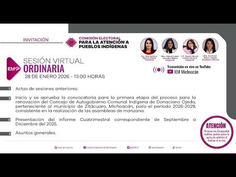 Sesión ordinaria