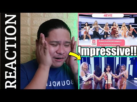 ข้อยกเว้น (EXCEPTIONAL) Prod. by Noth & Benlussboy - 4EVE | T-POP STAGE SHOW REACTION || Jethology