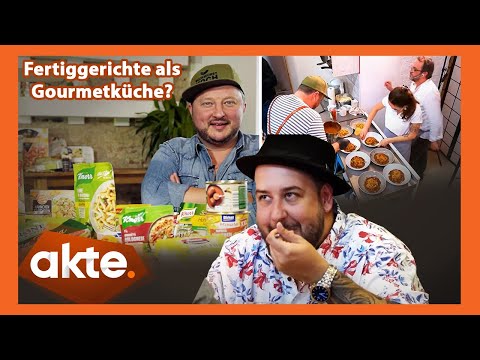 Fertiggerichte als Gourmetküche?! So täuscht Koch Sebastian Lege seine Gäste | Akte | SAT.1