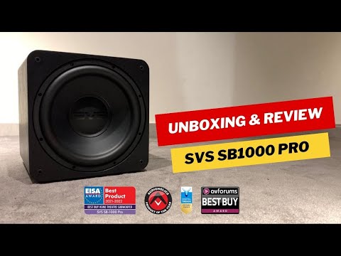 Svs SB-1000 PRO Subwoofer l Unboxing & Review (Bass Test)