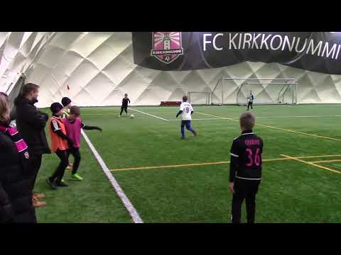 FC Kirkkonummi P12 Black 1 - Lopa P12 Valkoinen