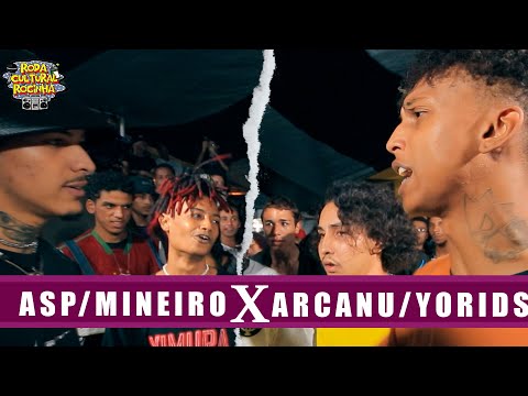 (MELHOR DA NOITE 🔥) ASP e MINEIRO X YORI DS e ARCANU - FINAL - Roda Cultural da Rocinha: 132ª EDIÇÃO