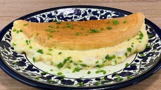 פודיק: אומלט רוטט עם גבינה - מתכון לחביתה אוורירית - Fluffy Omelette Recipe - Foodik - Пышный омлет