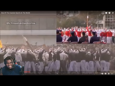 The Most Crazy & Lit Sport In Japan - Chiseled Adonis Craziest Sport In The World Reaction