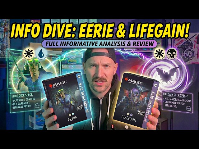 Vídeo relacionado con Mazo temático de 60 Cartas de Magic: The Gathering - Inquietante (Versión en Inglés)