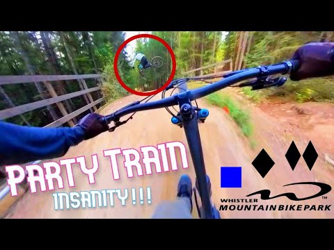4K MTB The BEST Whistler Bike Park Party Laps ALL YEAR!! 2023 (Part 2)