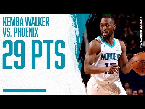 Kemba Walker (29 points) Highlights vs. Phoenix Suns