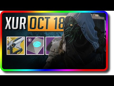 Destiny 2 Shadowkeep - Xur Location, Exotic Armor "Telesto" (10/18/2019 October 18) Video