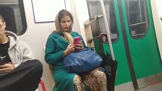 Compare! Proletarskaya metro stations in Moscow and Leningrad (St. Petersburg)