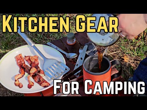 Compact Camp Kitchen!!! - What Camping Kitchen Gear to Bring