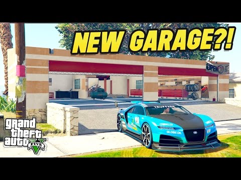 THE NEW GARAGE MOD FOR GTA 5!? (GTA 5 Mods)