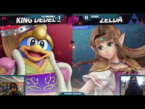 Inver Grove Fights #15 - Winners Quarters - Llomomo (King Dedede, DK) vs Sorey (Zelda)