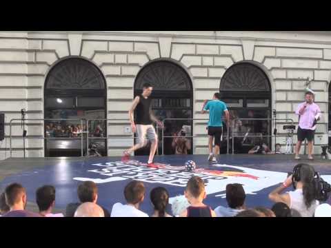 RedBull Street Style 2012 Romania - 1/4 final 3 - Marius Clavac vs. Lucius