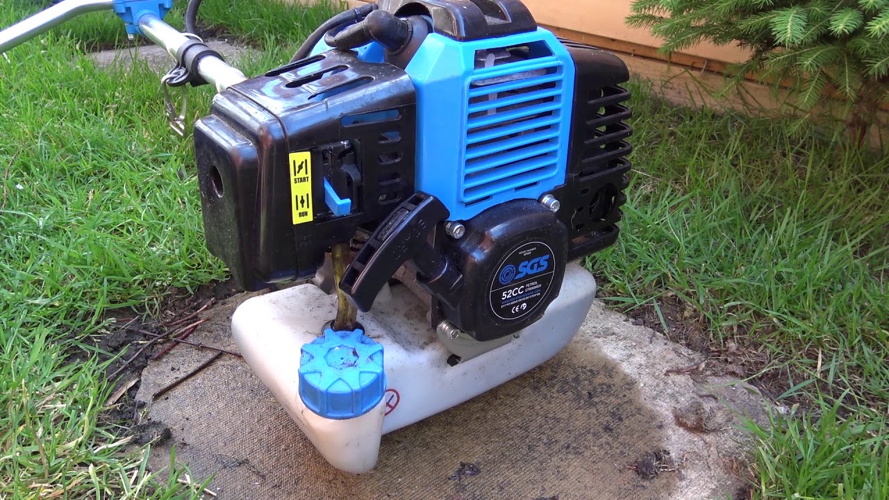 SGS Engineering 52cc Strimmer Broken Fuel Line Repair