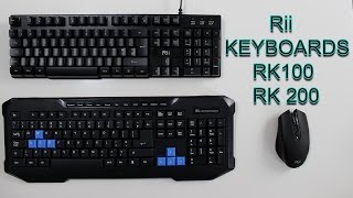 Video thumbnail for Rii RK100 & RK200 Keyboard review! by Bart