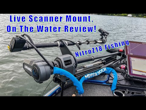 Live Scanner Mount For Lowrance Active Target and Garmin Live Scope, On The Water Review!