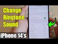 IPhone 14 S 14 Pro Max How To Change Ringtone Sound