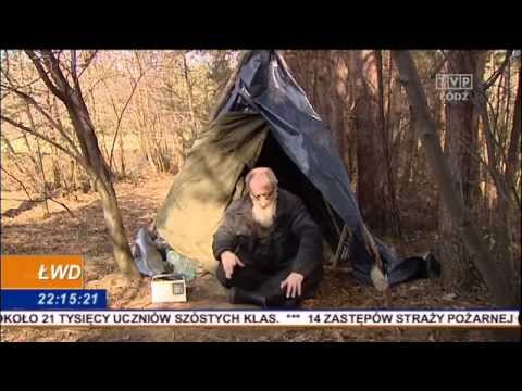 Bezdomny ze Zgierza chce tylko spokoju...