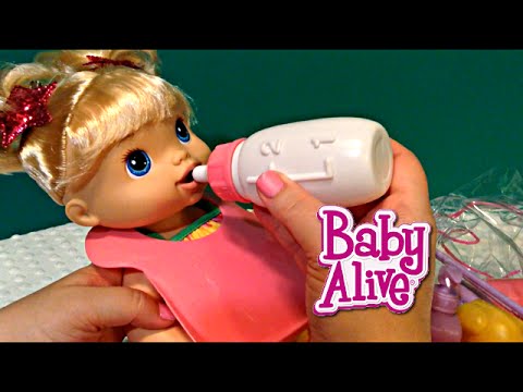 Baby Alive Pretty in Pigtails Doll Unboxing and Play Kmart Exclusive