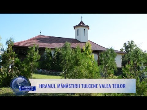Hramul mănăstirii tulcene Valea Teilor