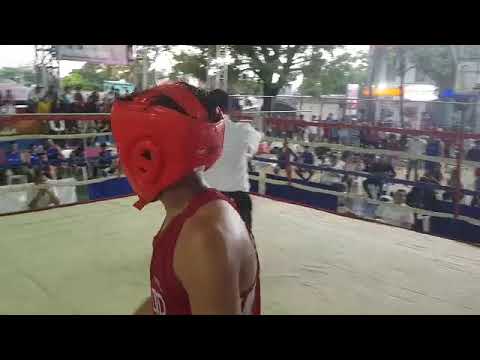 Mayquel Aguilera vs Norling Lopez. 52 kg.Mgua 2 vs Matagalpa.Sab 22 jul 2023.Copa Alexis Arg. Boxeo