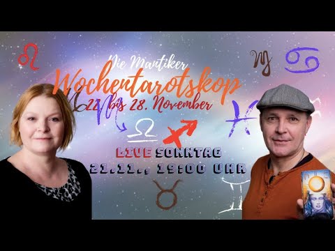 Mantisches WOCHENTAROTSKOP für den 22. bis 28. November 2021