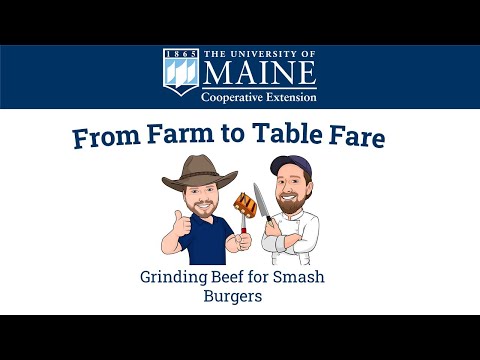 From Farm to Table Fare: Grinding Beef for Smash Burgers
