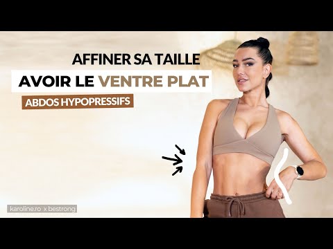 AFFINE TA TAILLE - Abdos hypopressifs - Ventre plat - 401 kcal dépensées