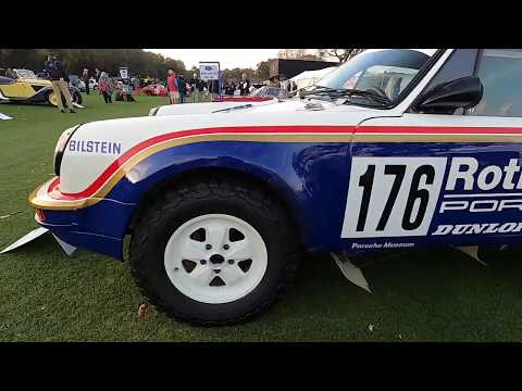 Thumbnail for 2020 Amelia Concours Porsche Firsts Class Walkaround - RS60, 550A Proto & Dakar Rally 911 by Porsche, Car