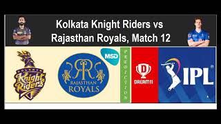 KKR vs RR Dream11 Team Prediction in Tamil || IPL 2020 || 12th match || 30/09/2020