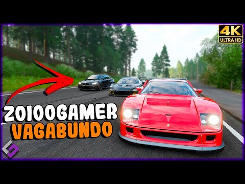 ZOIOOGAMER ROUBOU MEU VIDEO E AINDA TOMOU NC - Forza Horizon 4 "4K 60FPS"