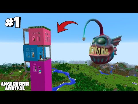 I Found THE SCARIEST MOON MONSTER In Minecraft 😱 | Minecraft Horror