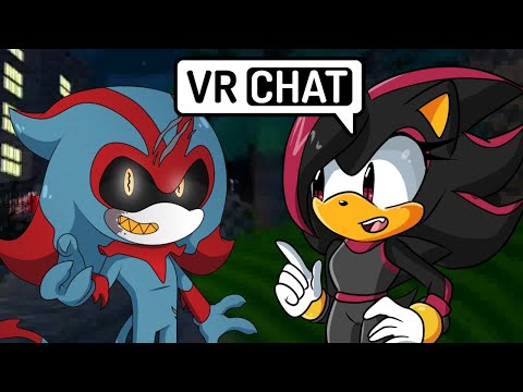 Shadina Spends Time with Eclipse Over Drinks - VRChat