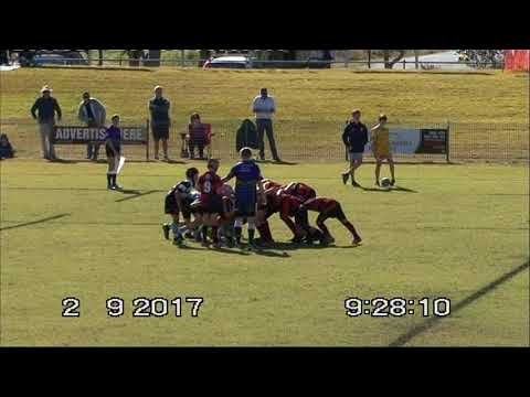 HJRU Under 11 2017 Major Semi Final Singleton Bulls V Nelson Bay Gropers Video 2