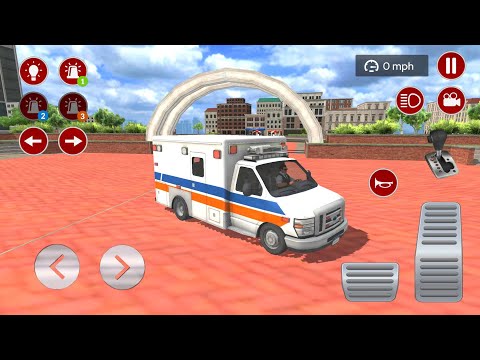 American Emergency Ambulance Simulator 2021 - Android Gameplay