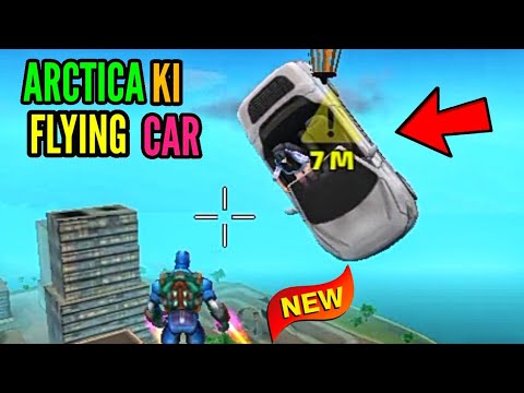 arctica ki flying car || rope hero vice town || pagal gamerz