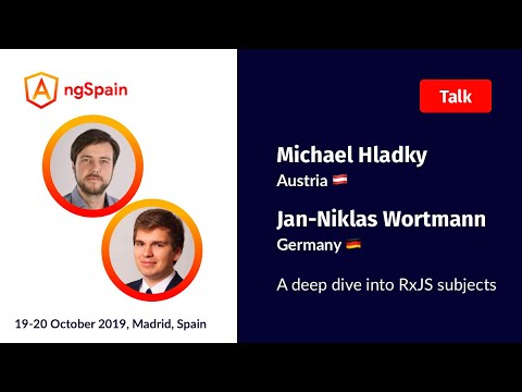 A deep dive into RxJS subjects | Michael Hladky & Jan-Niklas Wortmann